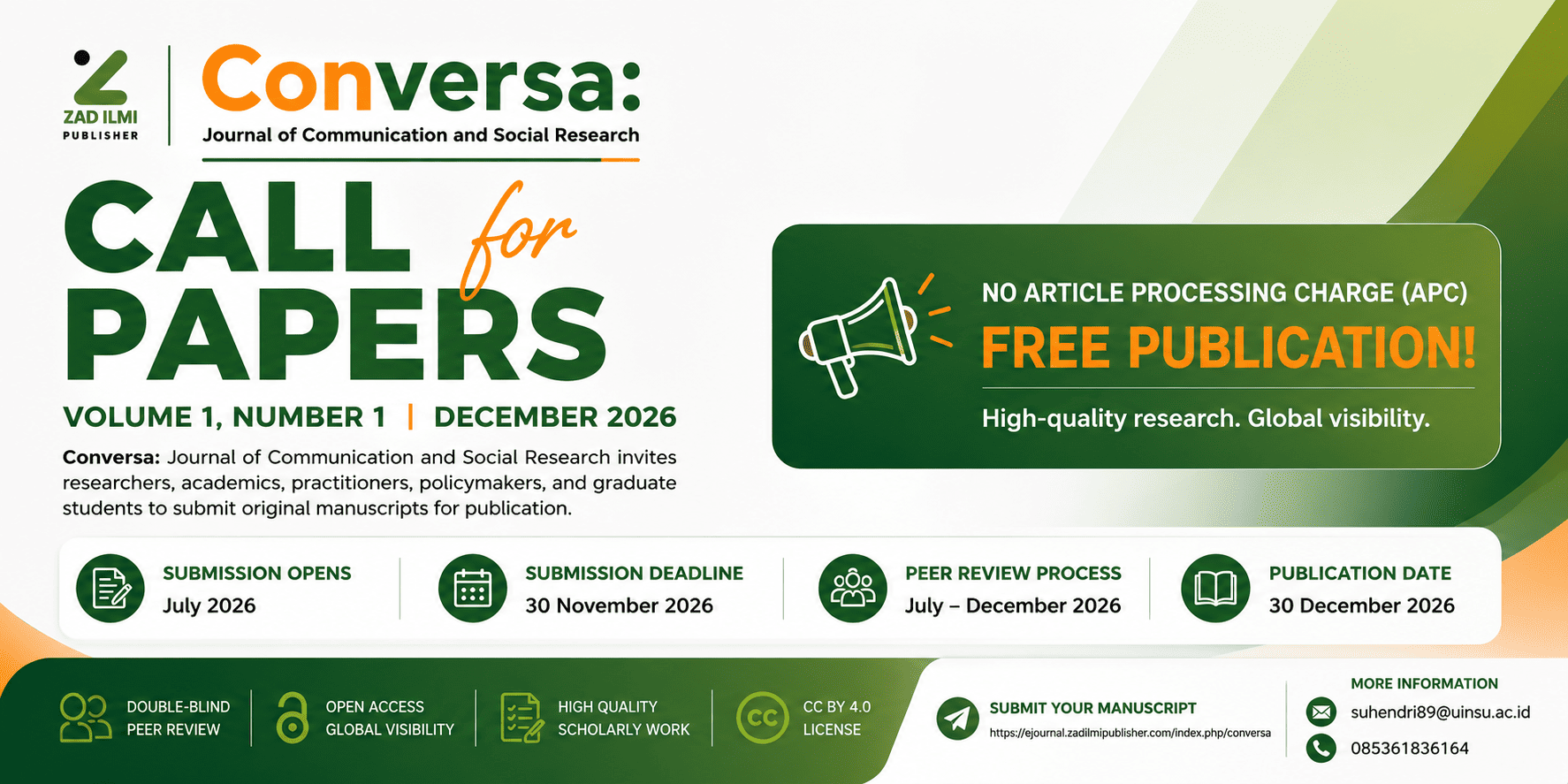 Call for Papers